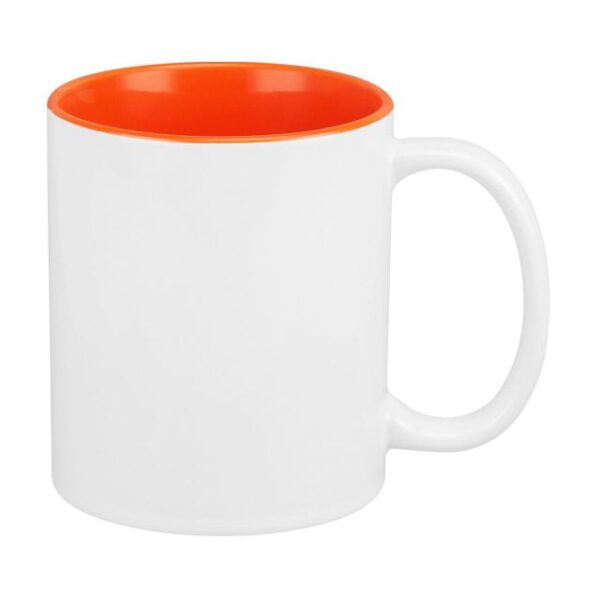 TAZA INTERIOR NARANJA