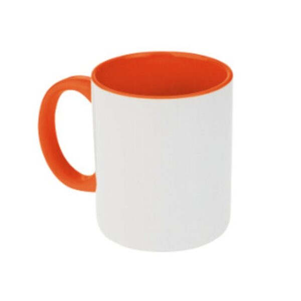 TAZA INTERIOR Y OREJA NARANJA