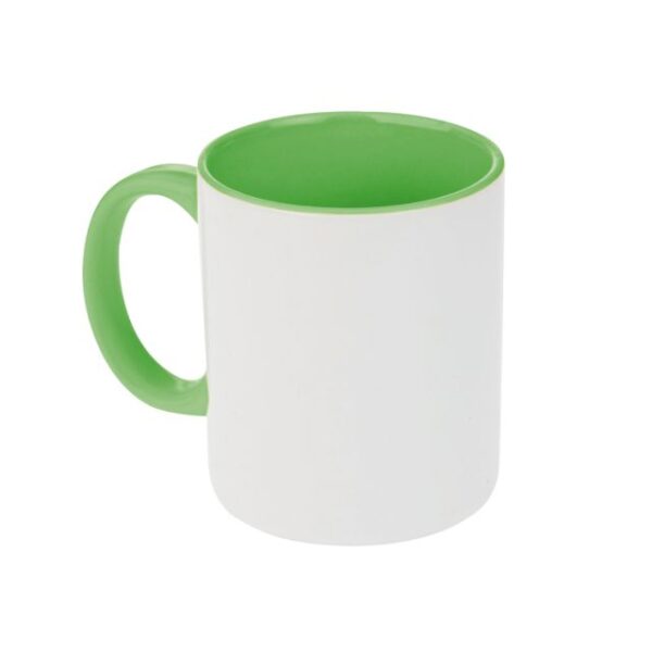 TAZA INTERIOR Y OREJA VERDE