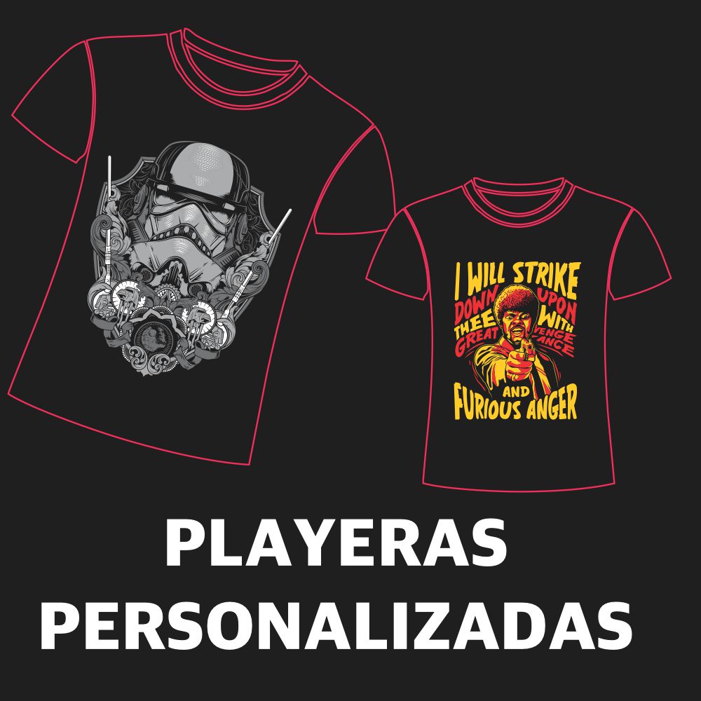 CATEGORIA PLAYERAS PERSONALIZADAS